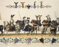 Hosemann Teodor Cavalcade of Princes and Knights. Quadrille 1  - Hermitage